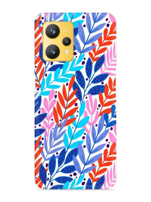 Bright Floral Tropical Snap Case for Realme 9 (4G) Zapvi