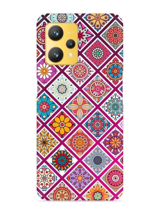 Seamless Tile Pattern Snap Case for Realme 9 (4G)