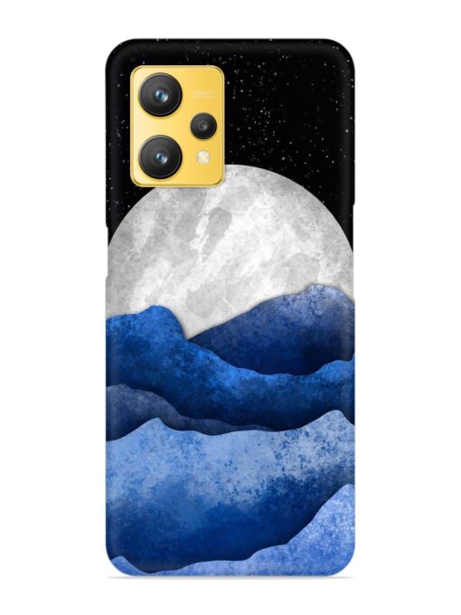 Full Moon Mountain Vector Snap Case for Realme 9 (4G)