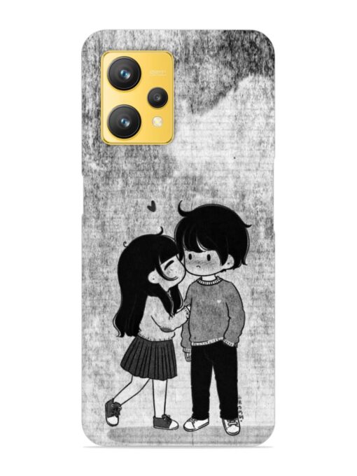 Couple Love Highlights Snap Case for Realme 9 (4G)