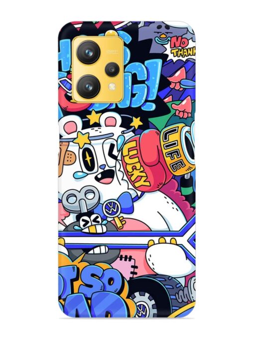 Universal Doodle Snap Case for Realme 9 (4G)