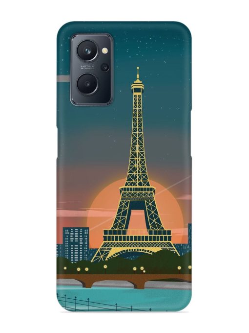 Scenery Architecture France Paris Snap Case for Realme 9I (4G)