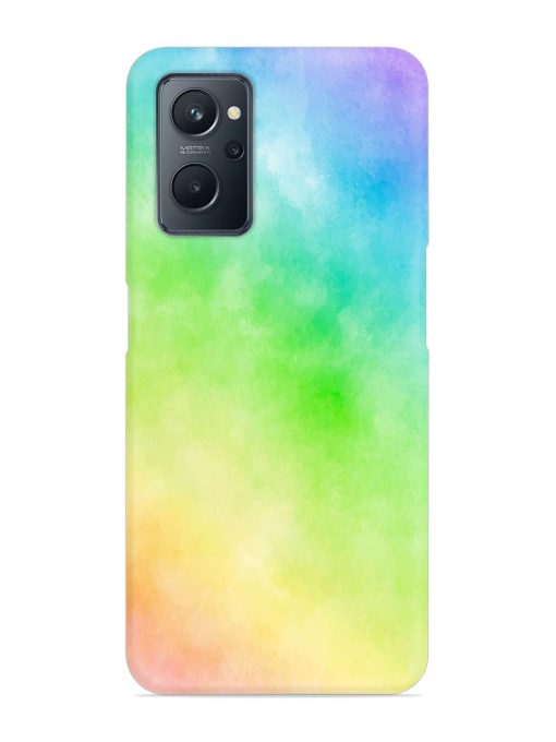 Watercolor Mixture Snap Case for Realme 9I (4G) Zapvi