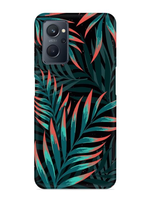 Green Leaf Art Snap Case for Realme 9I (4G)