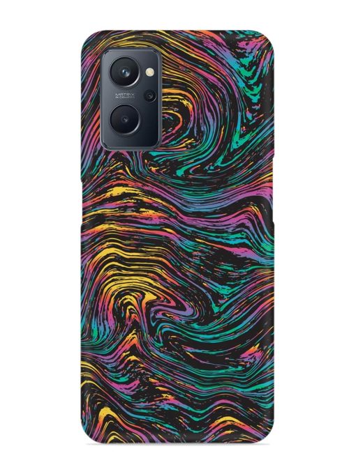 Abstract Liquid Colors Snap Case for Realme 9I (4G) Zapvi