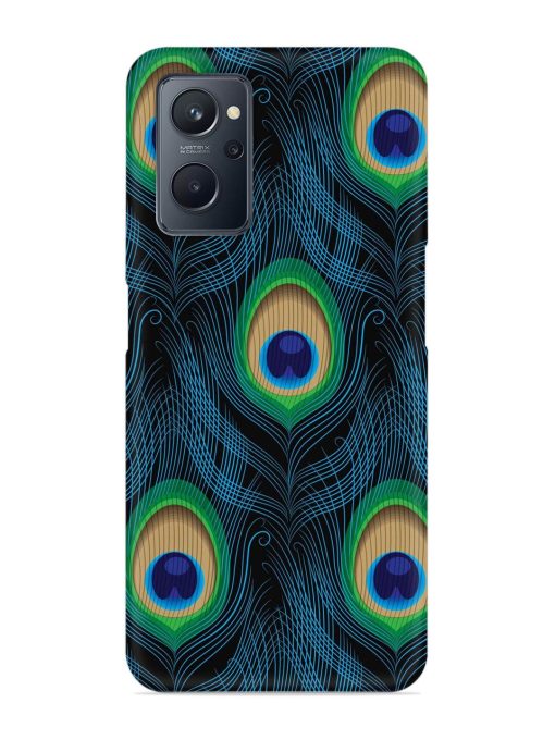 Seamless Pattern Peacock Snap Case for Realme 9I (4G)