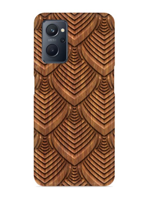 Carved Pattern On Snap Case for Realme 9I (4G)