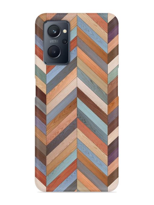 Seamless Wood Parquet Snap Case for Realme 9I (4G)