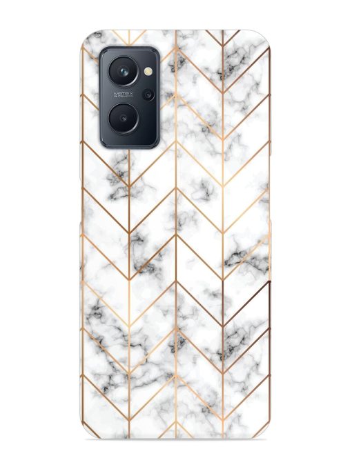 Vector Marble Texture Snap Case for Realme 9I (4G) Zapvi