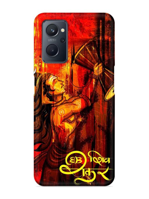 Illustration Lord Shiva Snap Case for Realme 9I (4G) Zapvi