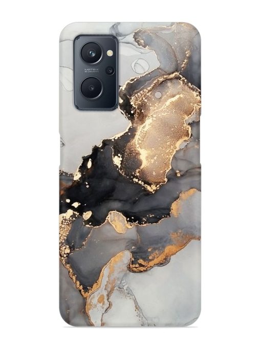 Luxury Abstract Fluid Snap Case for Realme 9I (4G) Zapvi