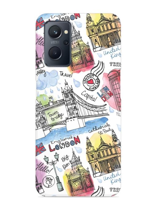 Vector London Landmark Snap Case for Realme 9I (4G)