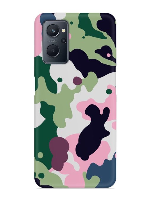 Seamless Funky Camouflage Snap Case for Realme 9I (4G)