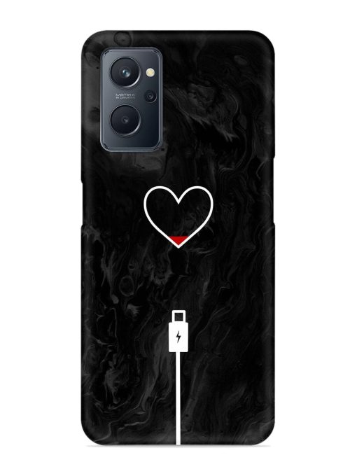 Heart Charging Vector Snap Case for Realme 9I (4G) Zapvi