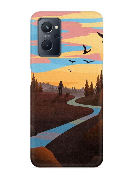 Natural Landscape Art Snap Case for Realme 9I (4G)