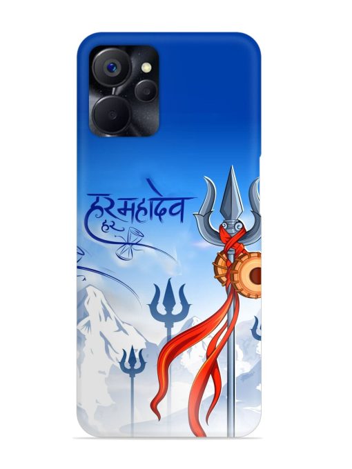 Har Har Mahadev Trishul Snap Case for Realme 9I (5G)