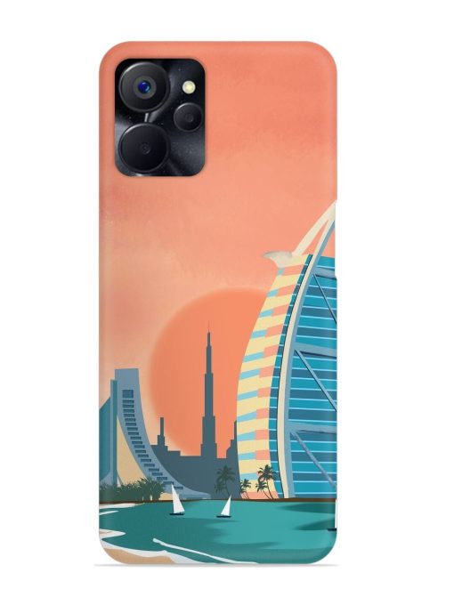 Dubai Architectural Scenery Snap Case for Realme 9I (5G)