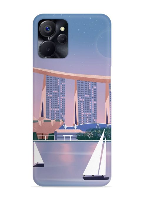 Singapore Scenery Architecture Snap Case for Realme 9I (5G) Zapvi