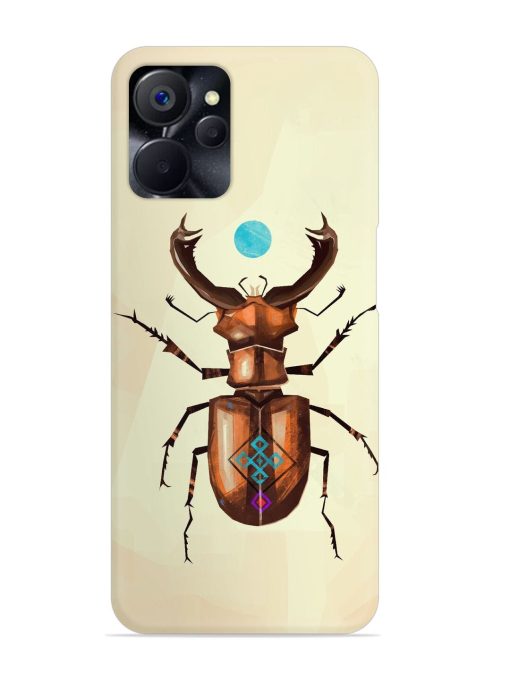 Stag Beetle Vector Snap Case for Realme 9I (5G)