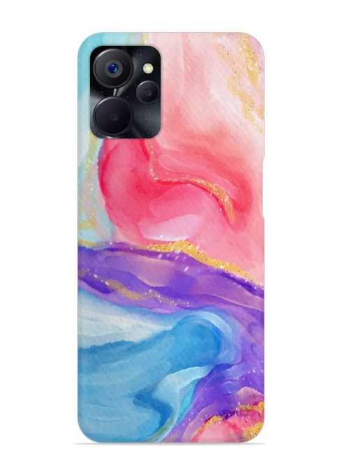 Watercolor Gradient Snap Case for Realme 9I (5G)