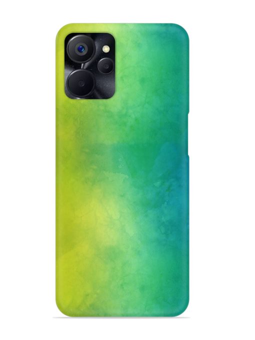 Yellow Green Gradient Snap Case for Realme 9I (5G)