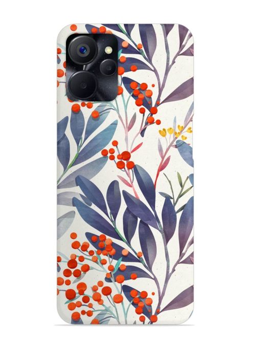 Seamless Floral Pattern Snap Case for Realme 9I (5G) Zapvi