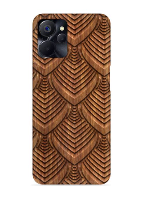 Carved Pattern On Snap Case for Realme 9I (5G)