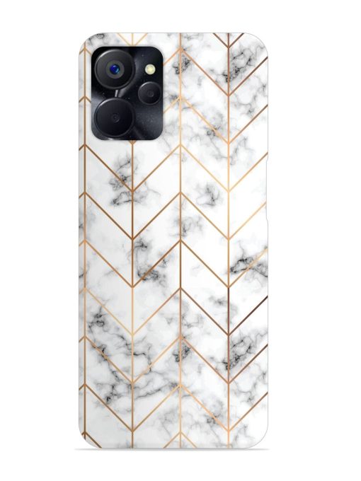 Vector Marble Texture Snap Case for Realme 9I (5G)