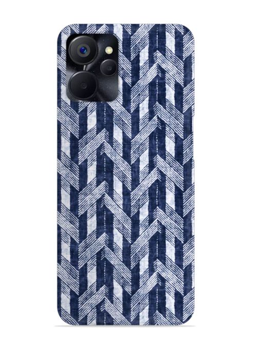 Abstract Herringbone Motif Snap Case for Realme 9I (5G) Zapvi