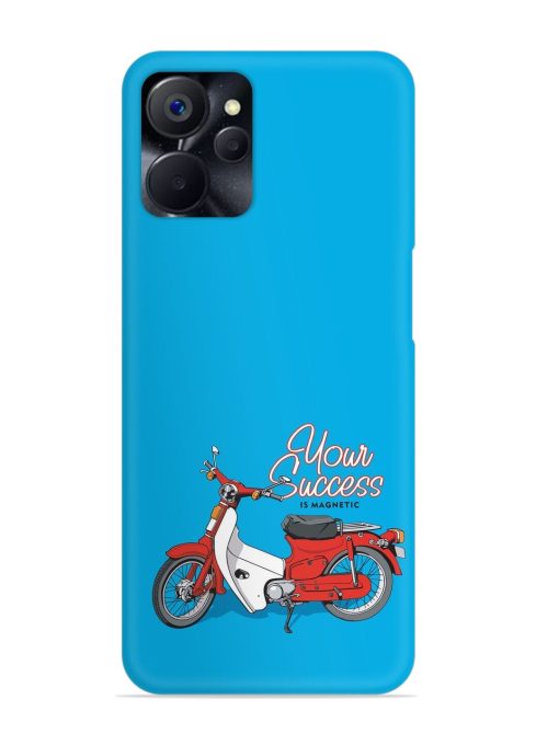 Motorcycles Image Vector Snap Case for Realme 9I (5G)