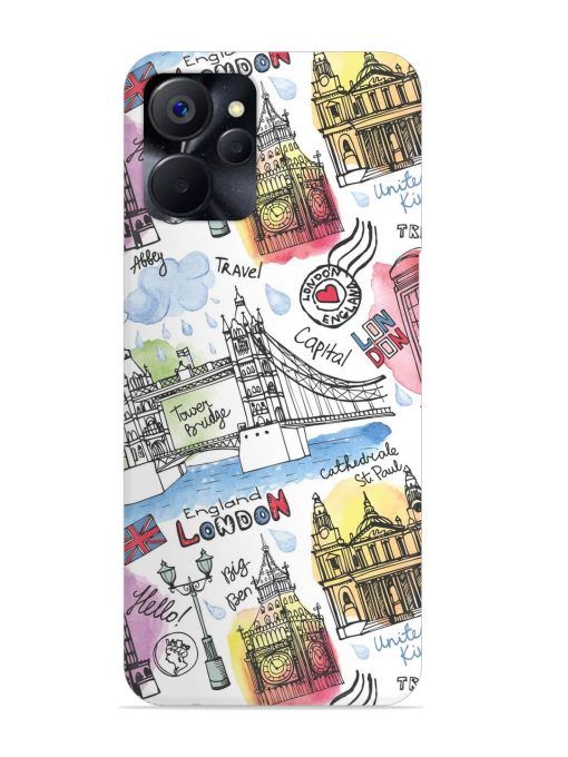 Vector London Landmark Snap Case for Realme 9I (5G)