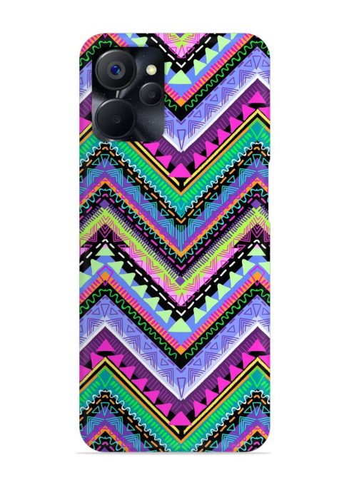 Tribal Aztec Print Snap Case for Realme 9I (5G)