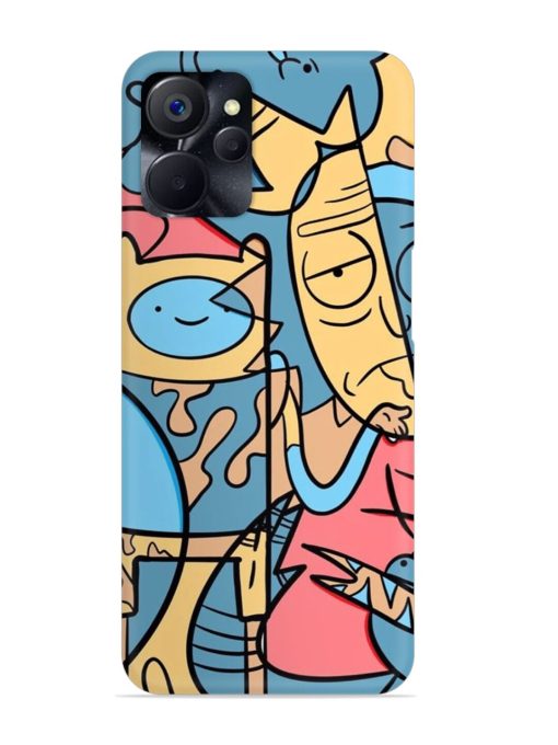 Silly Face Doodle Snap Case for Realme 9I (5G)