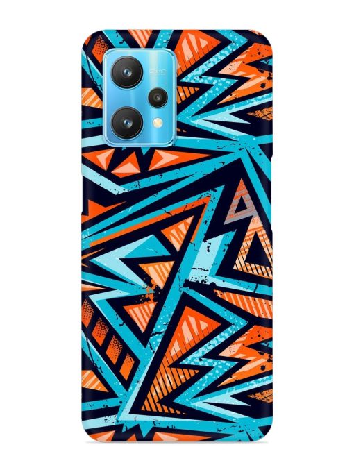 Abstract Seamless Grunge Snap Case for Realme 9 Pro (5G) Zapvi