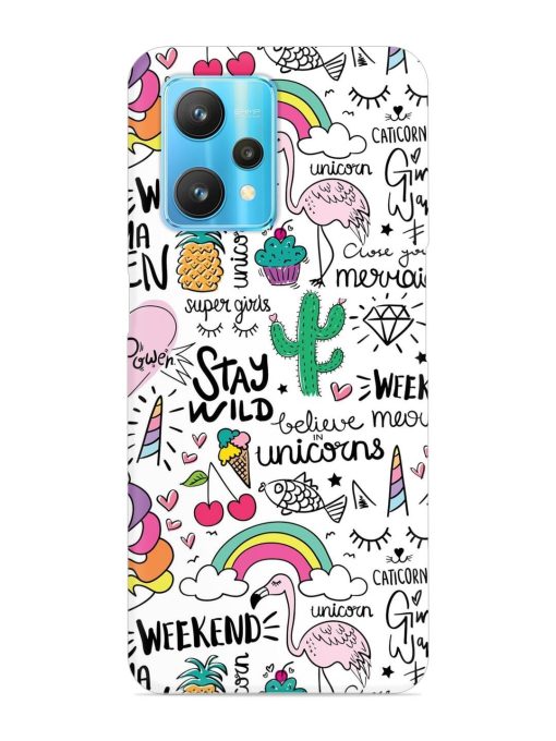 Unicorn Ice Cream Snap Case for Realme 9 Pro (5G)