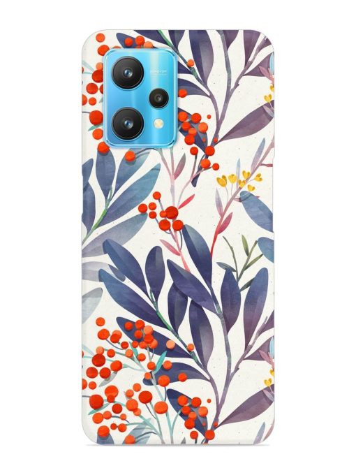 Seamless Floral Pattern Snap Case for Realme 9 Pro (5G) Zapvi