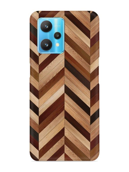 Seamless Wood Parquet Snap Case for Realme 9 Pro (5G) Zapvi