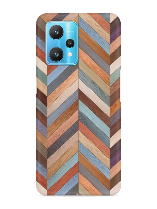 Seamless Wood Parquet Snap Case for Realme 9 Pro (5G) Zapvi