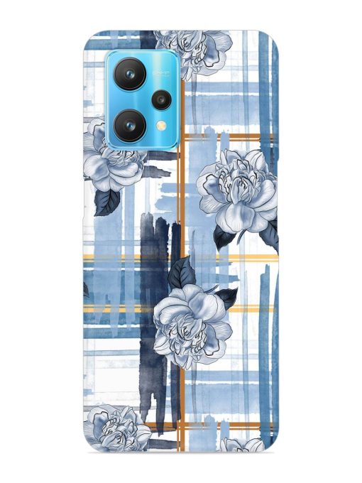 Watercolor Pattern Rose Snap Case for Realme 9 Pro (5G)