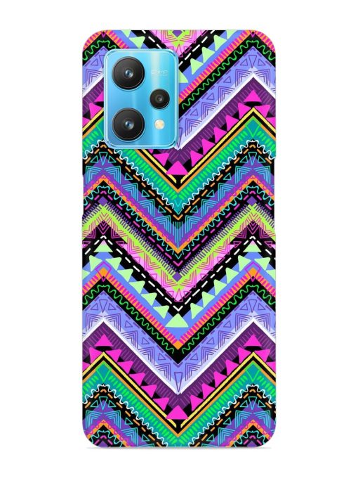 Tribal Aztec Print Snap Case for Realme 9 Pro (5G)