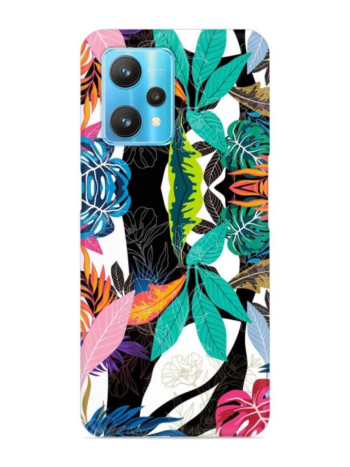 Floral Pattern Bright Snap Case for Realme 9 Pro (5G) Zapvi