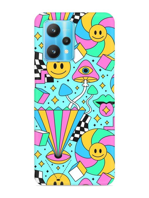 Trippy Rainbow 60S Snap Case for Realme 9 Pro (5G)