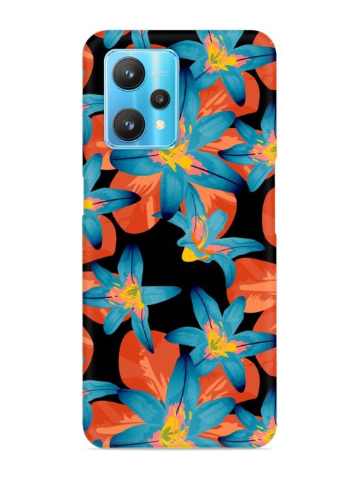 Philippine Flowers Seamless Snap Case for Realme 9 Pro (5G) Zapvi