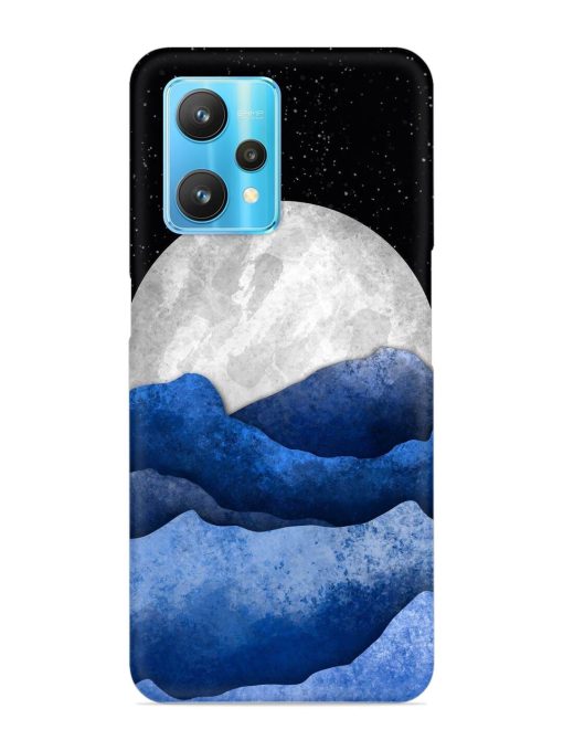 Full Moon Mountain Vector Snap Case for Realme 9 Pro (5G) Zapvi