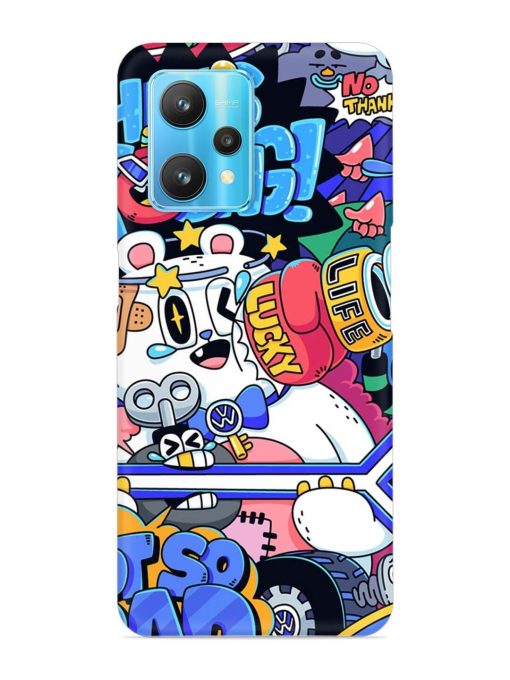 Universal Doodle Snap Case for Realme 9 Pro (5G) Zapvi