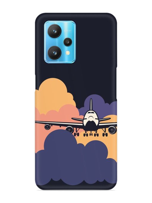 Aeroplane vector Snap Case for Realme 9 Pro (5G) Zapvi