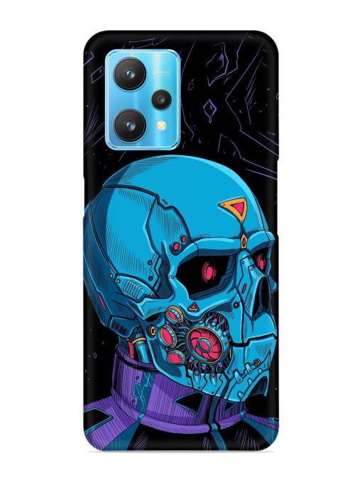 Skull Robo Vector Snap Case for Realme 9 Pro (5G) Zapvi