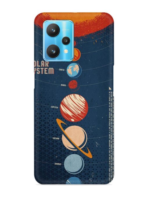 Solar System Vector Snap Case for Realme 9 Pro (5G) Zapvi