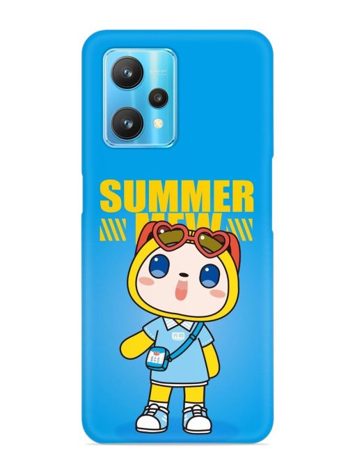 Summer Mew Cartoon Snap Case for Realme 9 Pro (5G)