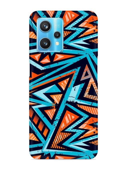 Abstract Seamless Grunge Snap Case for Realme 9 Pro Plus (5G)